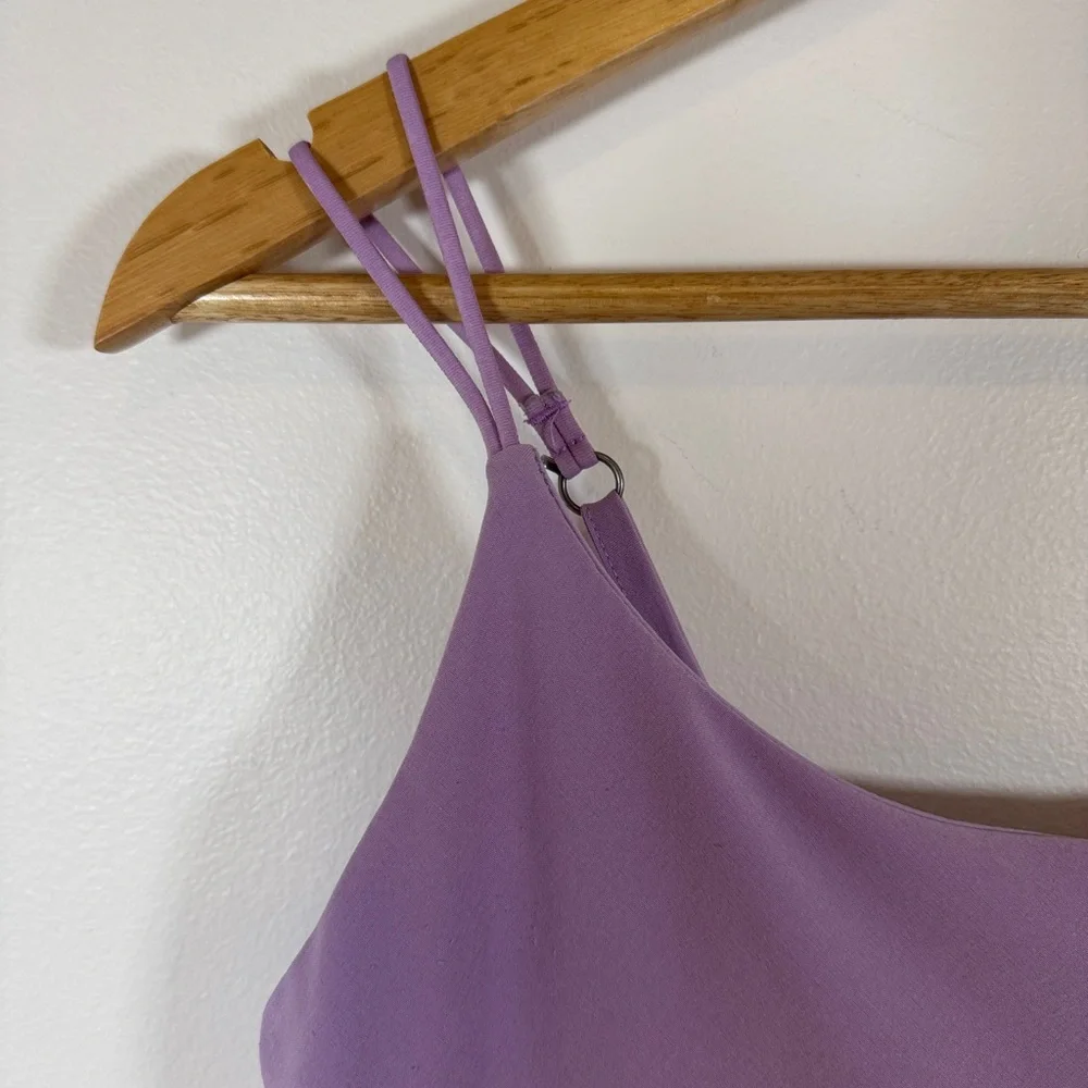 Abercrombie & Fitch Light Purple Lavender Traveler Medium Tall Mini Skort Dress - Picture 2 of 11